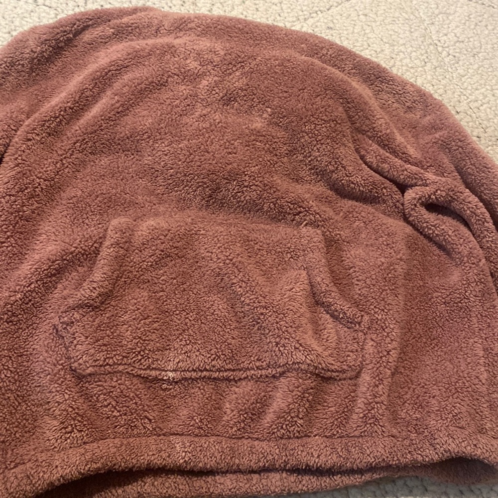 Purple fleece hoodie from Aeropostale size large